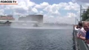 Special Forces Helicopter Pilot Flies Just Above Water