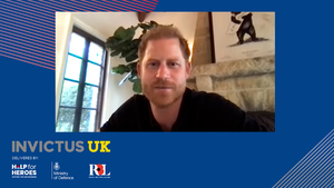 Prince Harry jokes with Sandhurst PTI during surprise Invictus Games call