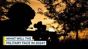 What is on the horizon for the British military in 2024?