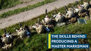 Royal Marines sniper trainees enter skills phase