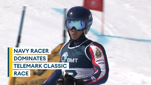 'The time to beat': Lieutenant James French's Telemark Classic-winning run