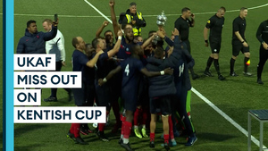 Kentish Cup heartbreak for UKAF