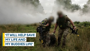  British troops train Ukrainian infantry's 'survivability' in the UK