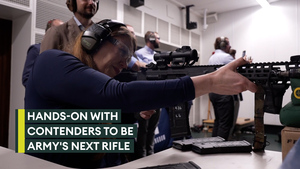 Firearms newbie gets hands-on with assault rifles