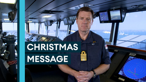 First Sea Lord wishes Navy 'peaceful' Christmas 