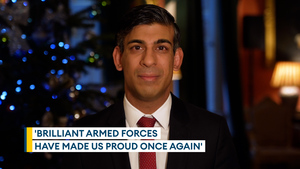 PM praises 'brilliant Armed Forces' in special Christmas message