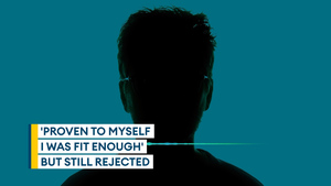 Teenage Army hopeful 'John' rejected three times 