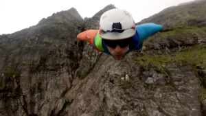 Ex-Marine Becomes First Person To Wingsuit From UK Mountain