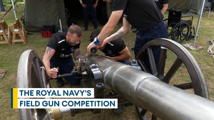 Behind the Royal Navy's Field Gun Competition