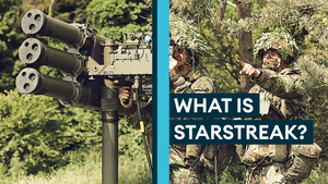 What is the STARStreak anti-air weapons system?