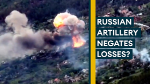 Losses to Russia's 'horde' won't impact artillery