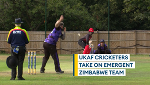 UKAF cricketers take on team from Emerging Zimbabwe 