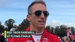 Red 1 says he'll miss meeting the public as he steps down