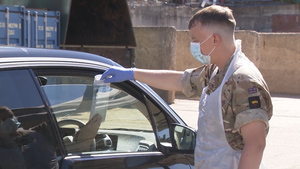 Coronavirus: Armed Forces Hand Over Mobile Testing Units In England