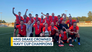 HMS Drake clinches historic Navy Cup title