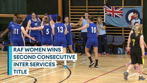 RAF women dominate Army to retain Basketball Inter Services title