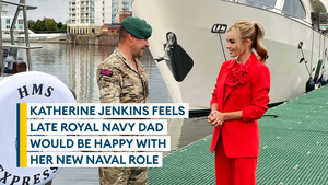 From arias to ambassador: Katherine Jenkins becomes HMS Cardiff's new ship's sponsor