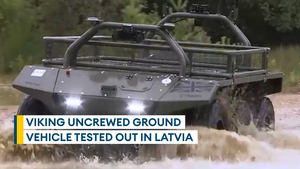 Tour of Viking uncrewed ground vehicle on Exercise Forest Guardian