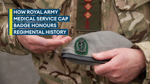 Design of Royal Army Medical Service's cap badge explained