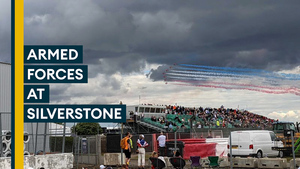 How was military involved with British Grand Prix?