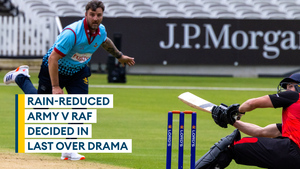 British Army beat RAF to set up thrilling Inter Services title decider