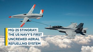 The US Navy's first uncrewed aerial refuelling system