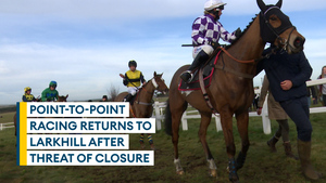 Larkhill racecourse hosts Point-to-Point Combined Services event after threat of closure