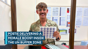 You've got mail - from inside the UN Buffer Zone