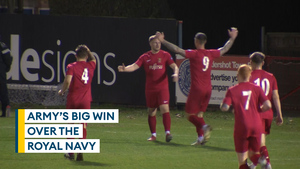 Army men deliver dominant Inter Services message to title rivals in Navy win