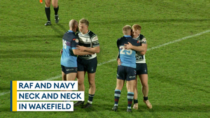 RAF deny Navy early title win in enthralling clash in Wakefield