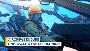 Meet the Dunker: The military's underwater escape training facility