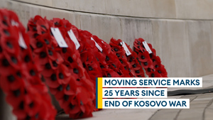 Royal British Legion marks end of the Kosovo War with special service
