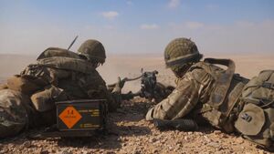 Paratroopers Roar Through Exercise Eager Lion In Jordan
