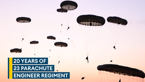 Celebrating 20 years of 23 Parachute Engineer Regiment