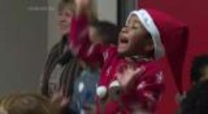 Scots Dragoons And Families Sing Carols Together Despite The Distance