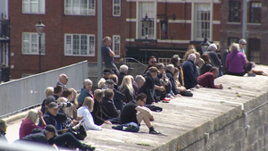 HMS Prince Of Wales: Portsmouth Crowd Reacts As Carrier Returns