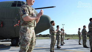 Military Personnel Join Third 'Clap For Carers' Event