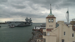 HMS Prince Of Wales: Aircraft Carrier Returns Home To Portsmouth