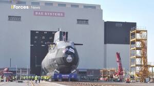 Astute-Class Attack Submarine HMS Anson Rolled Out Of Factory