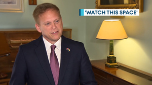 Watch this space, Shapps says, as he hints of action against Houthis