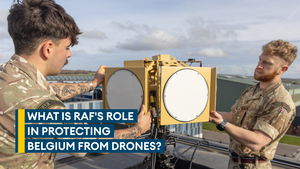 RAF sends counter-drone team to Belgium following alleged Russian drone incursion  