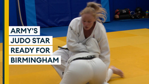 Army Judo star to make Commonwealth Games debut