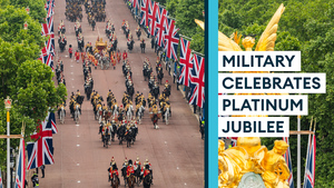 How the military led the Platinum Jubilee celebrations