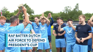 Royal Air Force defeat Dutch Air Force to defend President's Cup