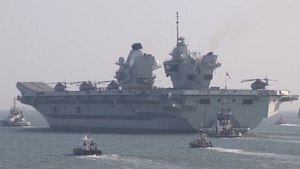 HMS Queen Elizabeth Joins Exercise Joint Warrior