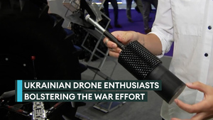 Ukraine's booming drone industry on display at DSEI