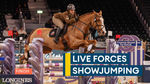 Military showjumping final: Forces horses to compete for top crown live