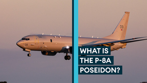 RAF's submarine hunter fleet complete with arrival of ninth P-8A Poseidon