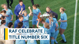 RAF react to record-equalling sixth consecutive Inter Services triumph