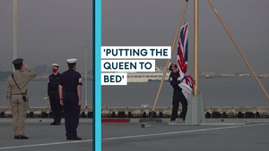 Why are Navy sailors responsible for 'putting the Queen to bed'?
